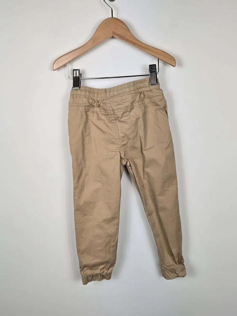 Andy & Evan Boys Blue Nautical Cardigan & Khaki Jogger Pants Set Size 3